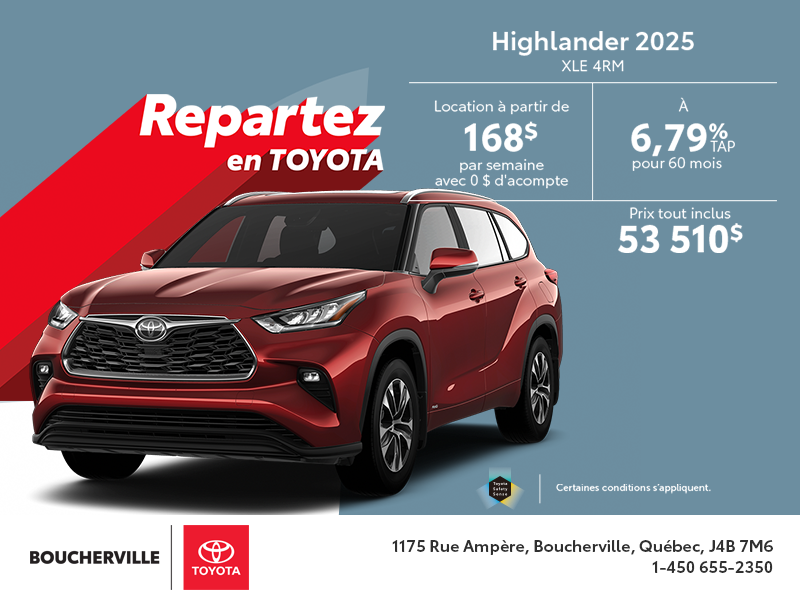 Toyota Highlander 2025