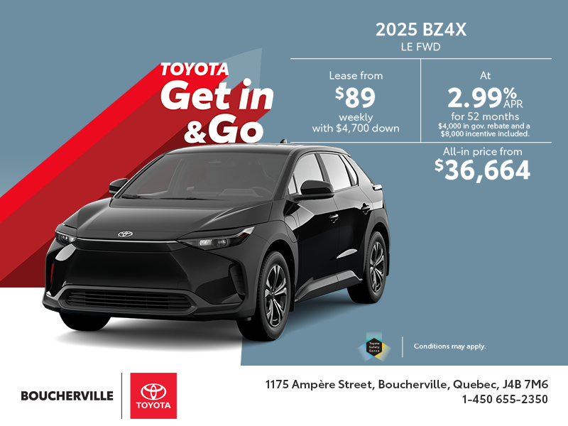2025 Toyota BZ4X