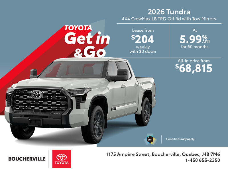 2026 Toyota Tundra