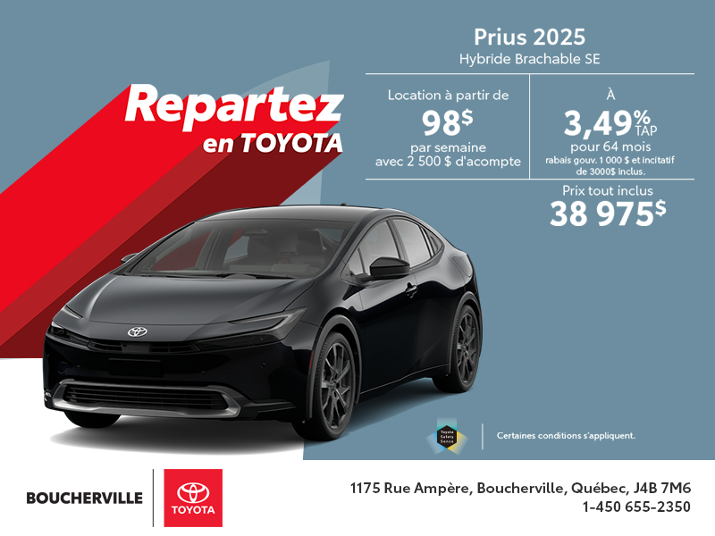 Toyota Prius Plug-In Hybrid 2025