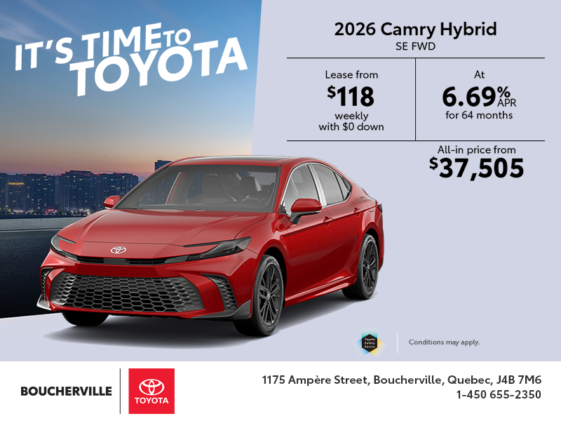 2026 Toyota Camry Hybrid