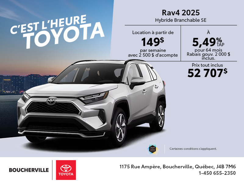 Toyota RAV4 Plug-In Hybrid 2025