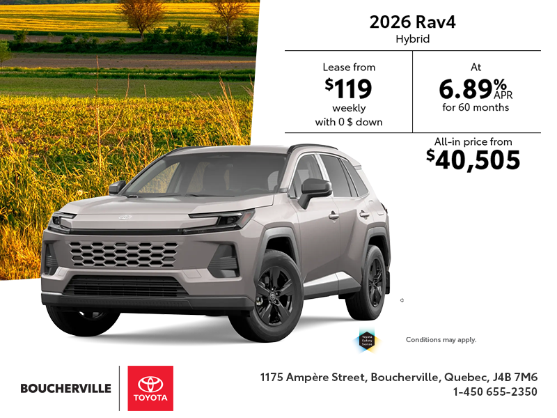 2026 Toyota RAV4 Hybrid