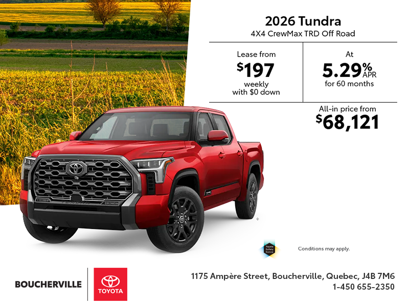 2026 Toyota Tundra