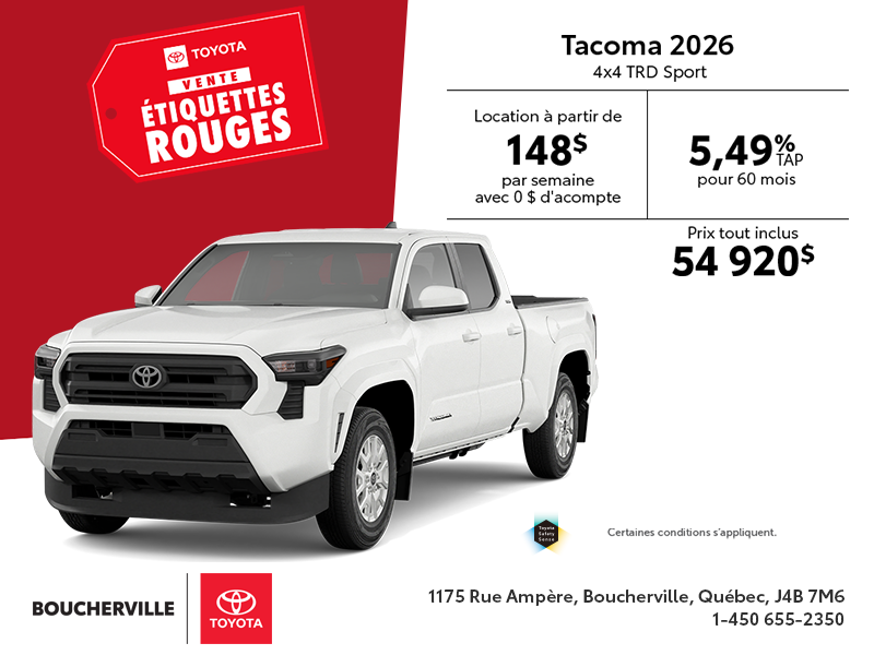 Toyota Tacoma 2026
