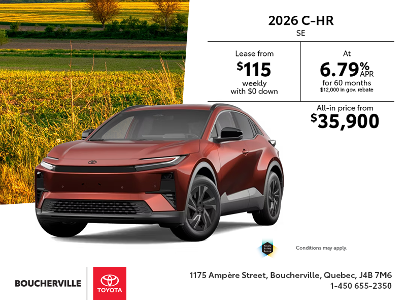 2026 Toyota C-HR