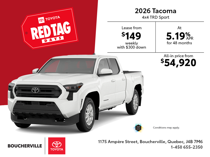 2026 Toyota Tacoma
