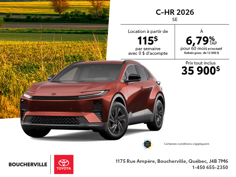 Toyota C-HR 2026