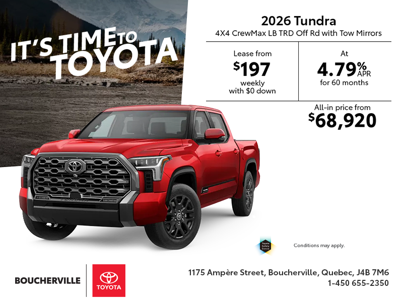 2026 Toyota Tundra