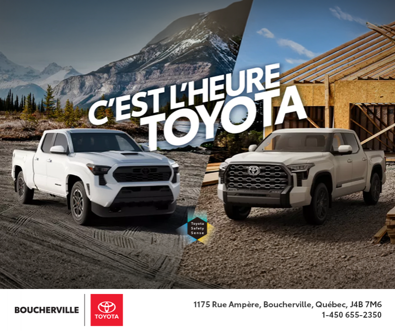 C'est l'heure Toyota
