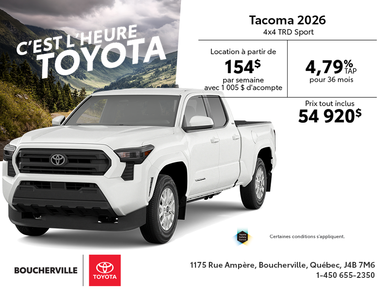 Toyota Tacoma 2026