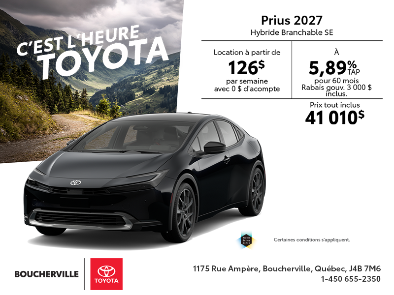 Toyota Prius Plug-In Hybrid 2027