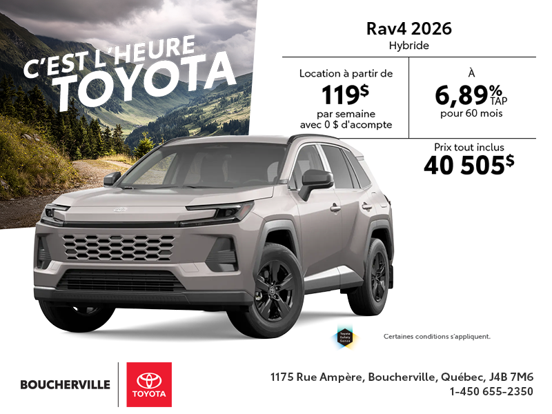 Toyota RAV4 Hybrid 2026