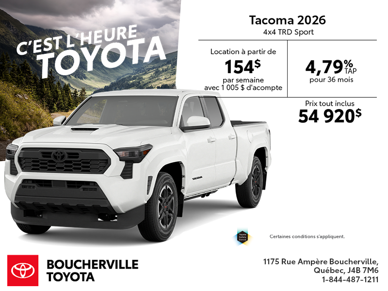 Toyota Tacoma 2026