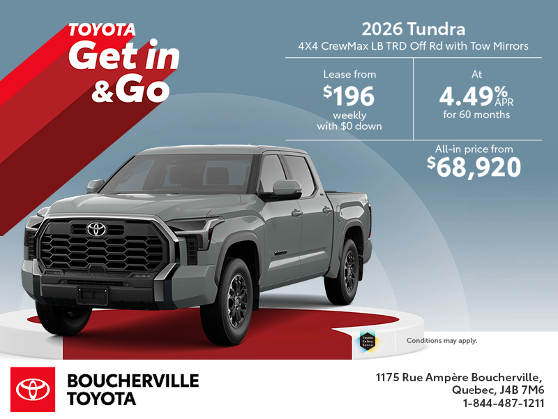2026 Toyota Tundra