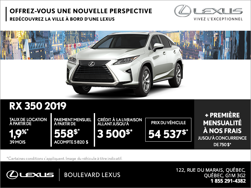 Lexus RX 350 2019