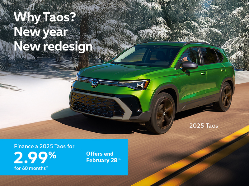 Get the 2025 Volkswagen Taos