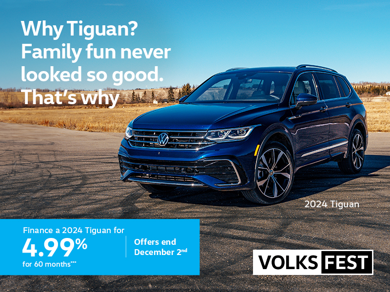 Get the 2024 Volkswagen Tiguan