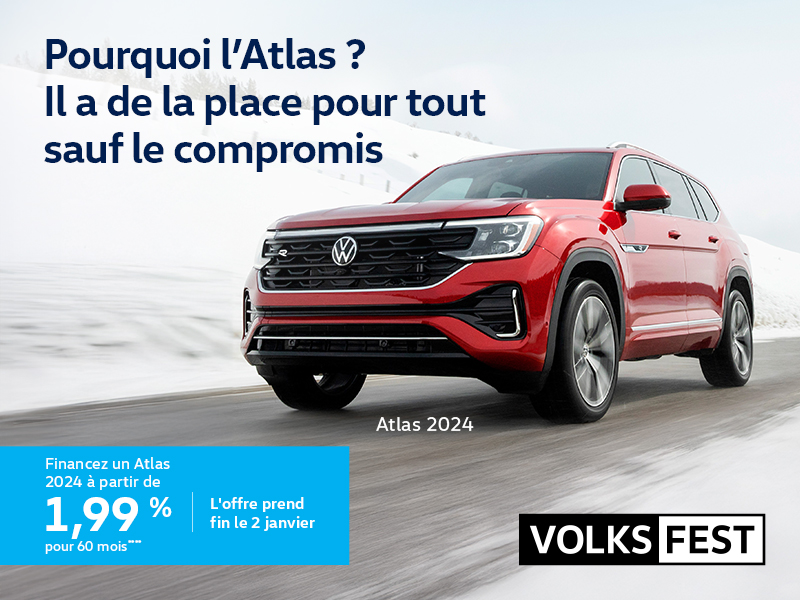 Procurez-vous le Volkswagen Atlas 2024