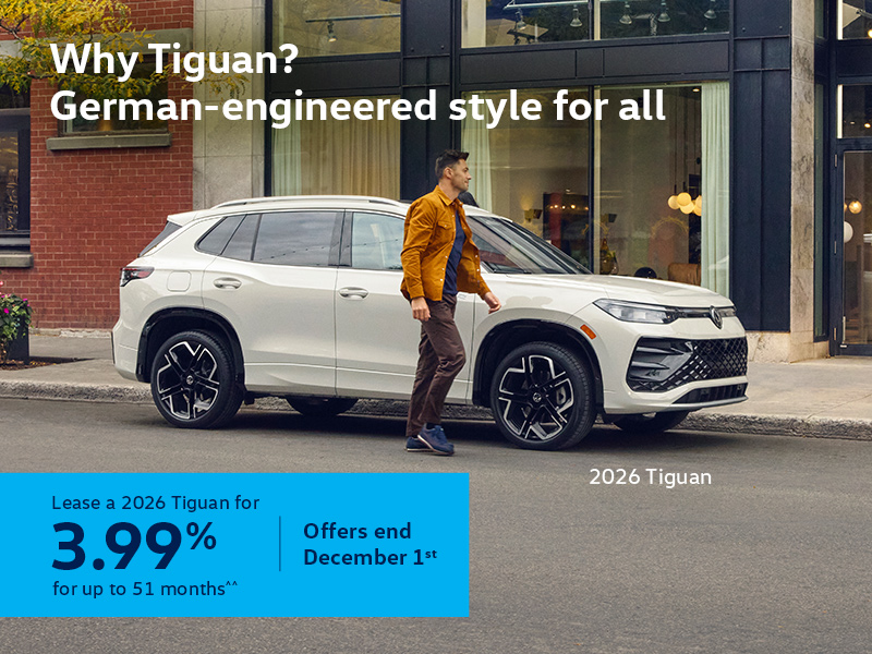 Get the 2025 Volkswagen Tiguan