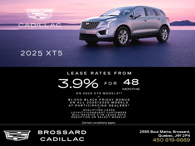 2025 Cadillac XT5