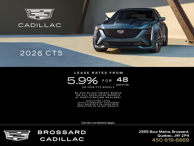 2026 Cadillac CT5