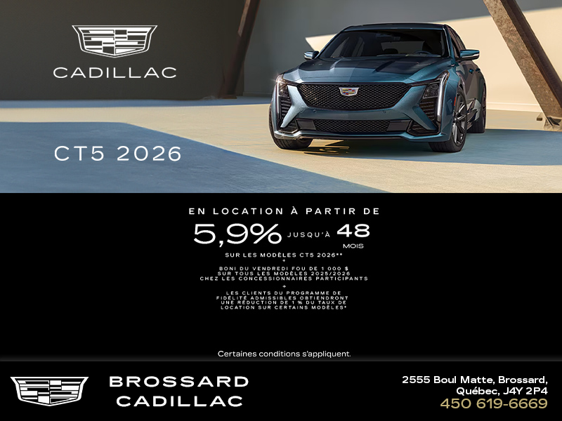 Cadillac CT5 2026