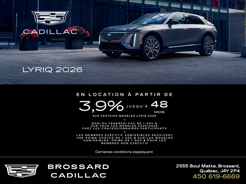 Cadillac Lyriq 2026