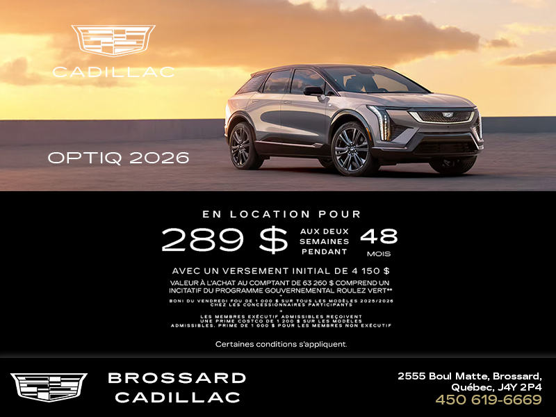 Cadillac Optiq 2025
