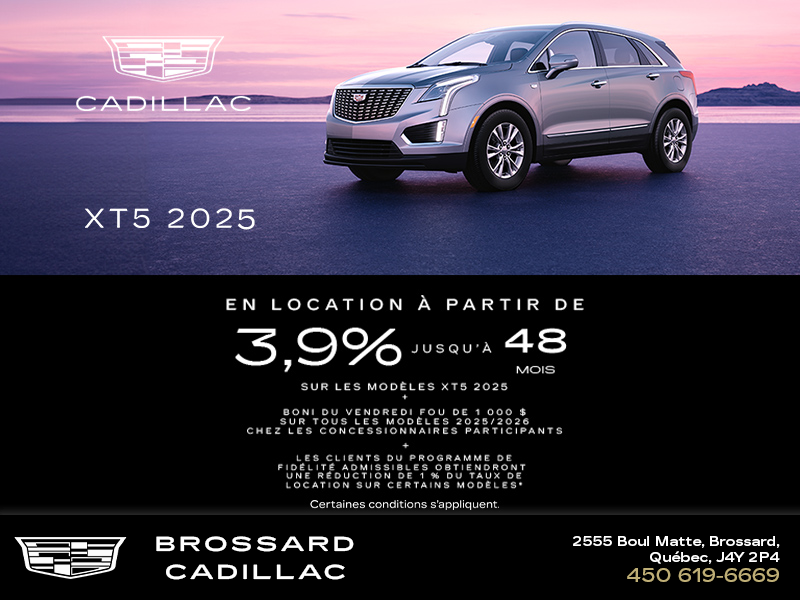 Cadillac XT5 2025