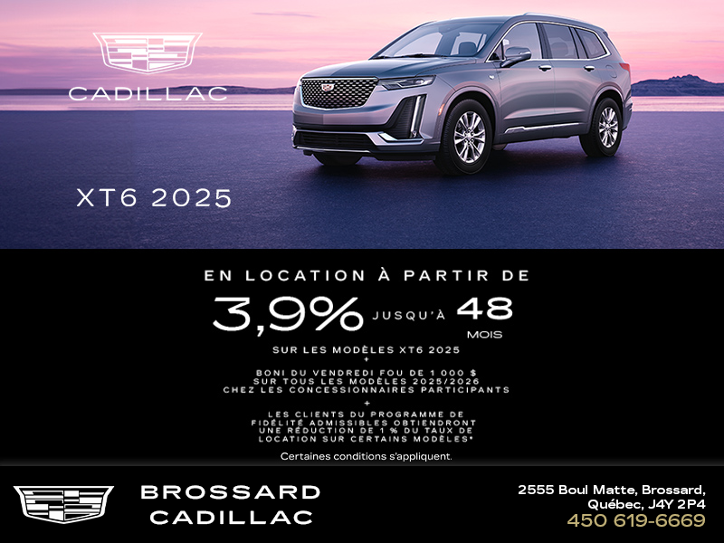 Cadillac XT6 2025