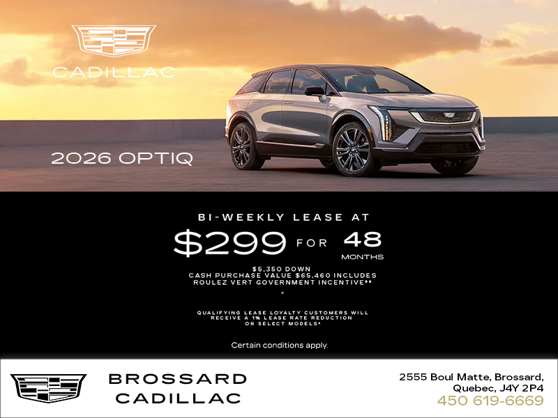 2026 Cadillac Optiq