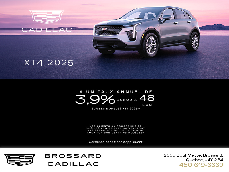 Cadillac XT4 2025
