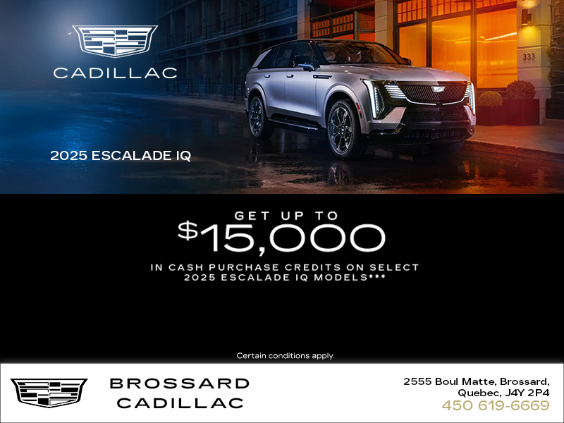 2025 Cadillac Escalade IQ