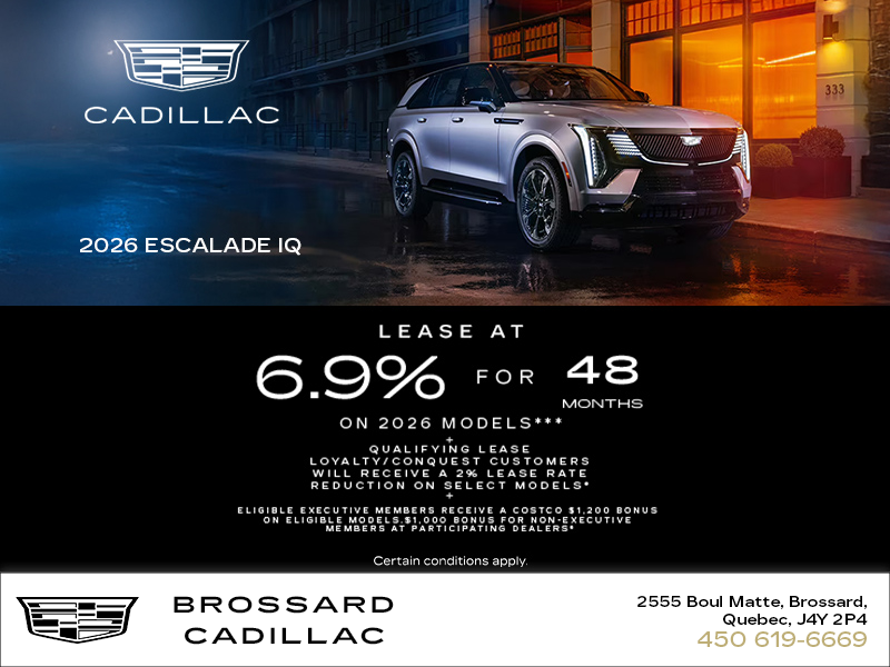 2026 Cadillac Escalade IQ