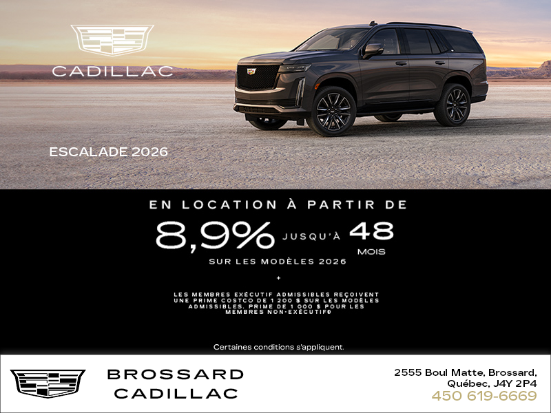 Cadillac Escalade 2026