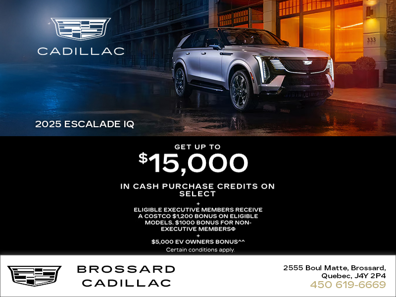 2025 Cadillac Escalade IQ