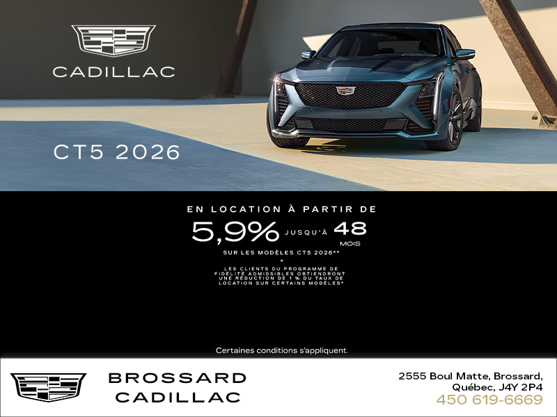 Cadillac CT5 2026