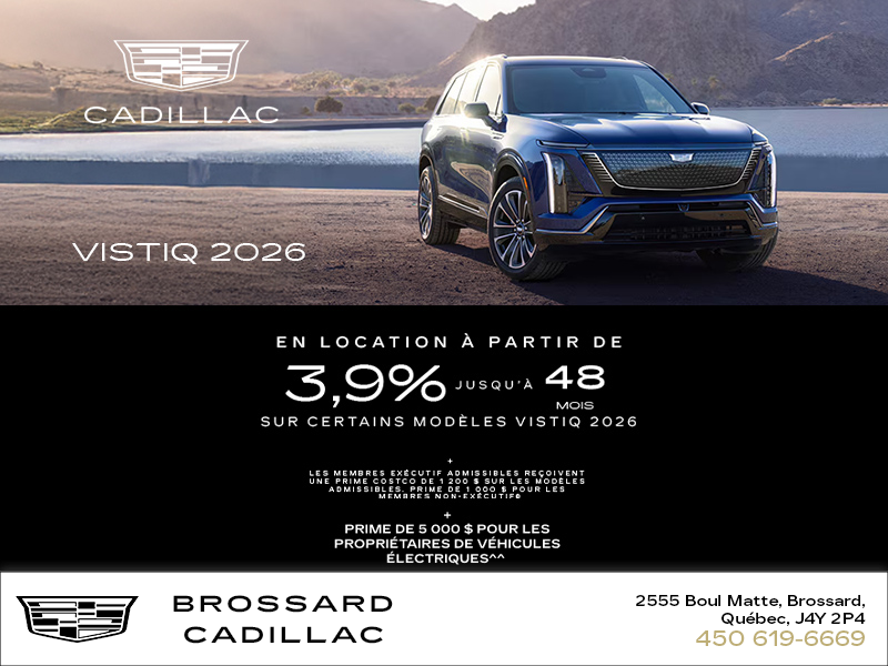 Cadillac Vistiq 2026