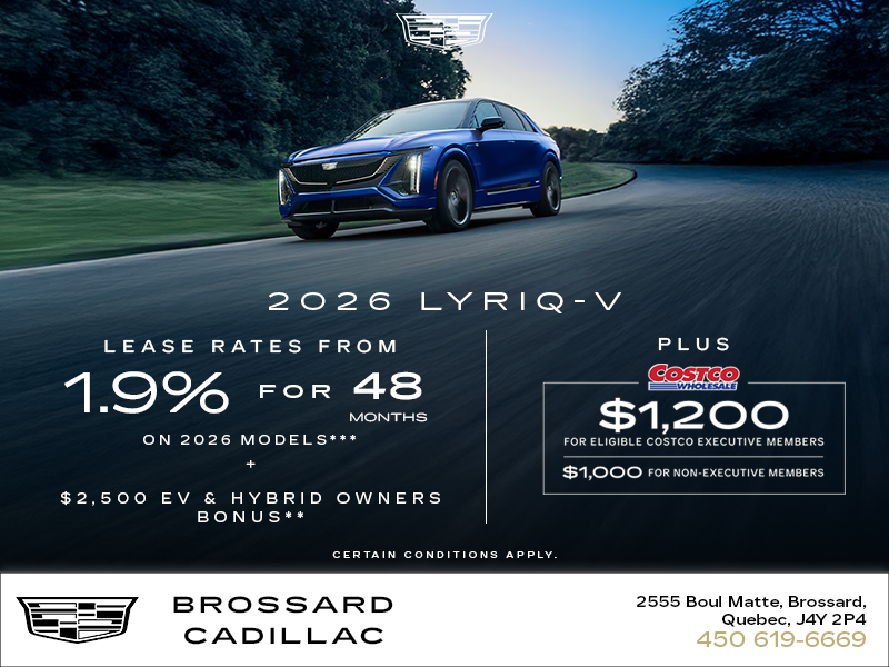 2026 Cadillac Lyriq-V