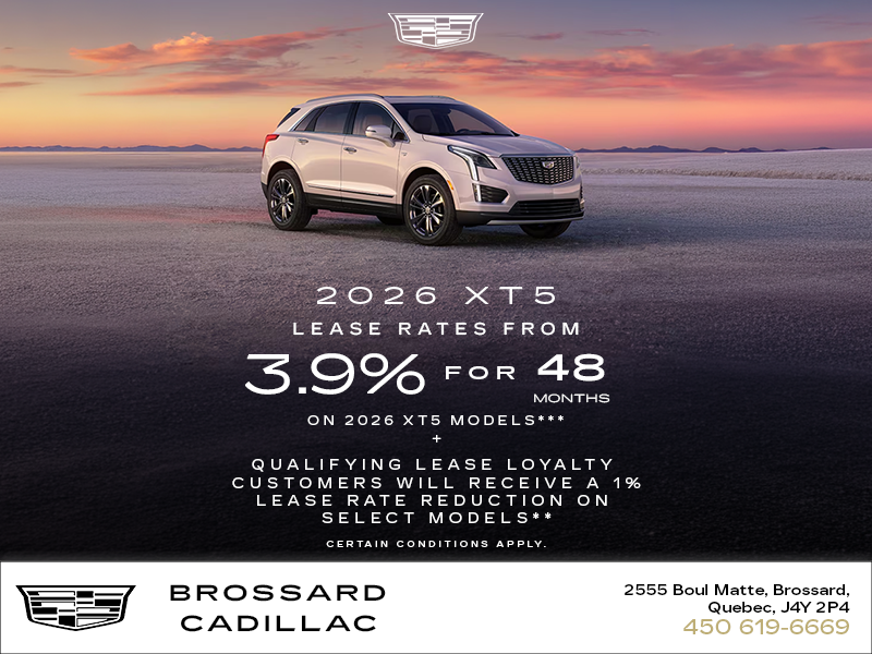 2026 Cadillac XT5