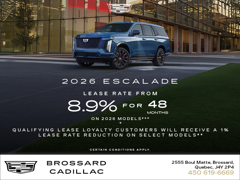 2026 Cadillac Escalade
