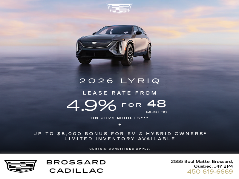 2026 Cadillac  Lyriq