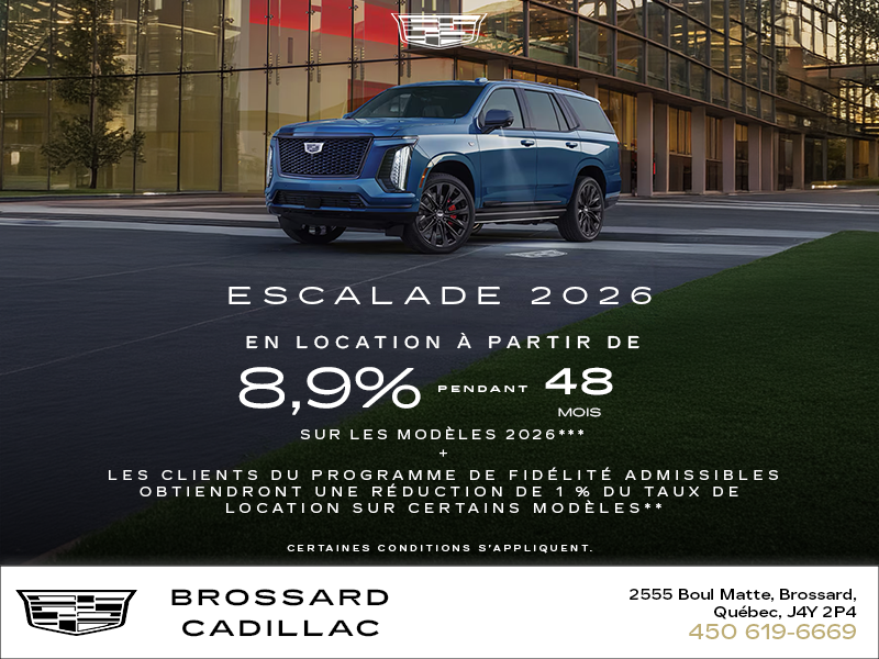 Cadillac Escalade 2026