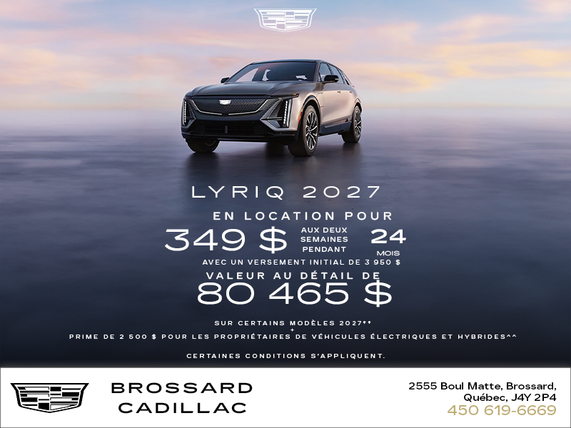 Cadillac Lyriq 2027