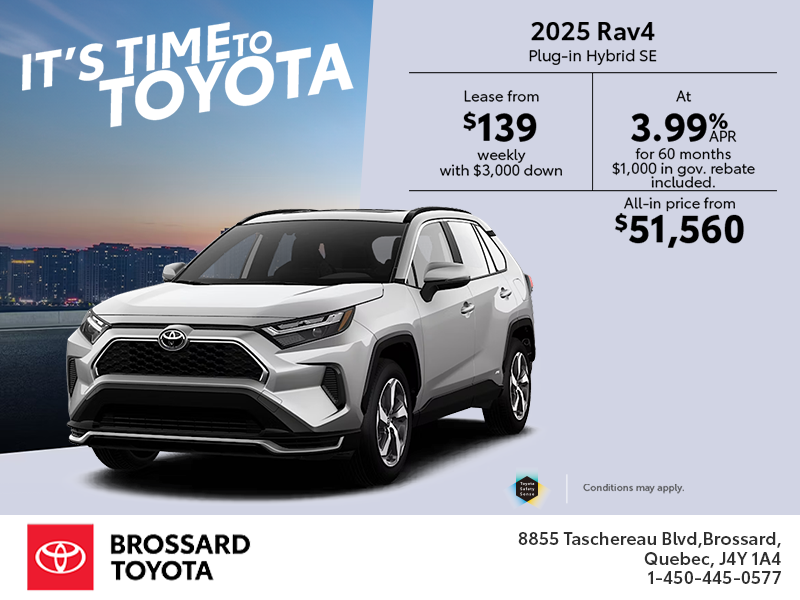 2025 Toyota RAV4 Plug-In Hybrid