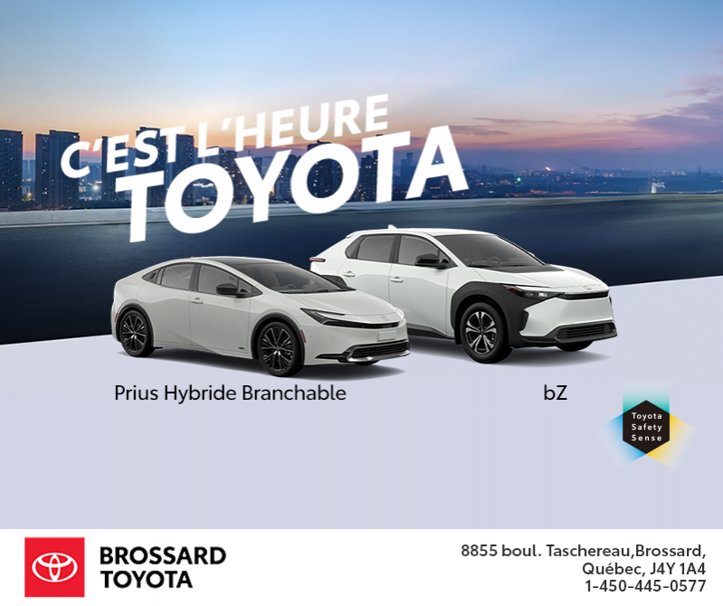 C'est l'heure Toyota!