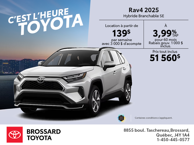 Toyota RAV4 Plug-In Hybrid 2025