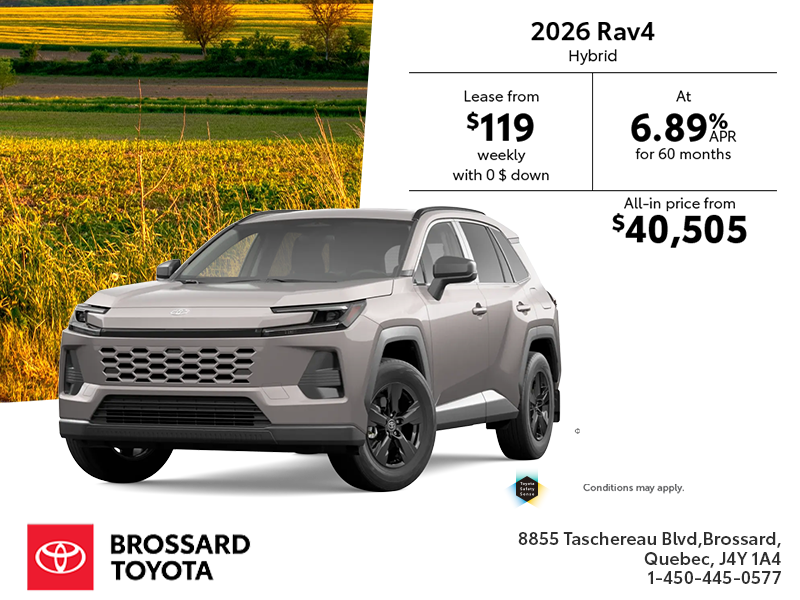 2026 Toyota RAV4 Hybrid