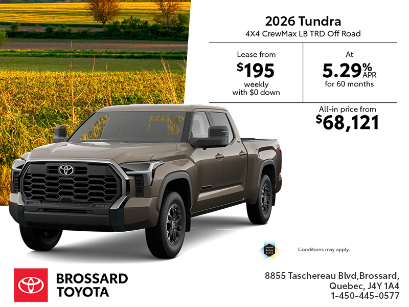 2026 Toyota Tundra